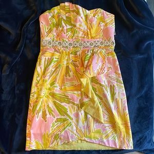 Lily Pulitzer strapless dress